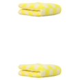 thumbnail image 2 of Kearding Toalla de ducha de secado rápido y suave portátil para adultos, toallas de baño para el gimnasio del Hotel en casa, bata de baño de Amarillo 2Conjunto, 2 of 6