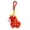 Red, variant on Horse Keychain,Year of the Horse Plush 2026,4 Inch Chinese Zodiac Good Luck Charm Keychain,Gold Embroidery Double Sided Hanging Decoration for Car Rearview Mirror Bag,Lucky Mascot
