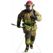 H85002 Fire Fighter Cardboard Cutout Standup