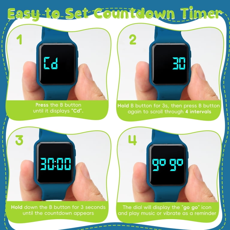 Alps Kids Potty Training Watch With Music Reminder photo 5