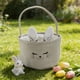 thumbnail image 5 of Bolsas de Compras de Lienzo para Comestibles Cesta de Pascua Orejas de Conejo 9.05x5.51 Pulgadas, Tela Bolsas de Regalo de Pascua para Huevos Dulces Y Bolsa Reutilizable, 5 of 6