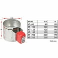 thumbnail image 5 of 200 degree Celsius motorized Electric Air Damper Valve HVAC Duct Valve Motorized Air Damper Check Valve With AC 220V Actuator, 5 of 5