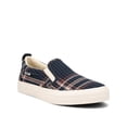 thumbnail image 2 of Taos Rubber Soul Slip-On Women's Sneaker - Fresh and Clean Canvas Design with Effortless Style, Removable Footbed and Arch Support - Elevated Comfort for All-Day Fashion Blue Plaid 10 M, 2 of 4