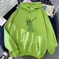 thumbnail image 3 of Dabbing Pickle Dancing Cucumbe cumpleaños Navidad Sudadera con capucha invierno hombres/mujeres PRIMAVERA/otoño sudadera Harajuku Sudaderas, 3 of 4