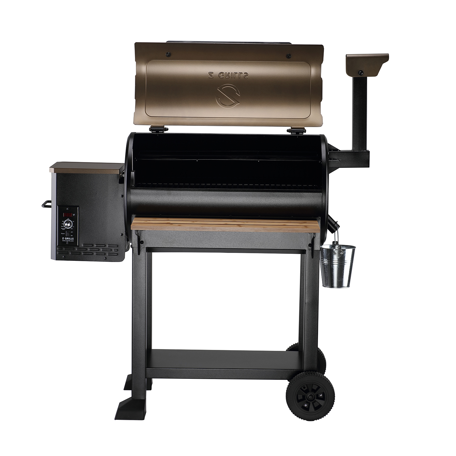 Z GRILLS Wood Pellet Grill and Electric Smoker w/ Auto Temperature Control - image 3 of 6