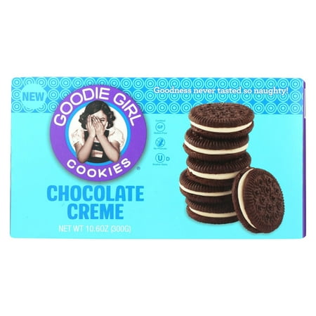 Goodie Girl Cookies - Cookies - Chocolate Creme - Case Of 6 - 10.6
