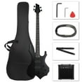 Electric Bass Guitar for Student School With 20W AMP & Carry Bag