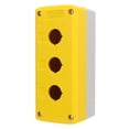 thumbnail image 1 of Button Switch Station Box, Push Button Box Waterproof  Easy To Install 3 Holes  For Electrical Equipments, 1 of 8