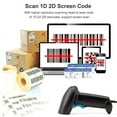 thumbnail image 5 of Universal 1D/2D USB Wired Barcode Scanner Handheld QR Codes Reader Mobile POS Plug and Pla2XL35, 5 of 7