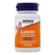 Now Foods Lutein - 10 Mg - 60 Softgels