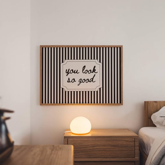 You Look So Good Vintage Bathroom Decor Wall Art