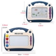 thumbnail image 2 of Reusable Children Magnetic Color Drawing Board For Kindergarten Learning To Draw And Paint Doodles, Esay To Carry, 2 of 4