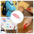 thumbnail image 5 of Unique Bargains Mini Portable Box Cutter, Package Opener Small Utility Office Letter Opener Pink 5Pack, 5 of 5