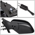 thumbnail image 4 of DNA Motoring OEM-MR-NI1320240 For 2012 to 2013 Versa Factory Style Manual Folding Driver / Left Side View Door Mirror NI1320240, 4 of 4