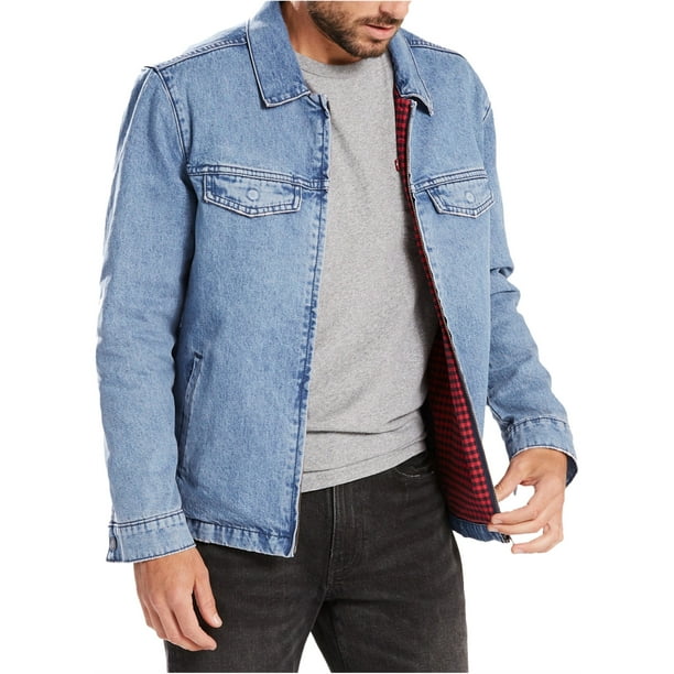 Levi's Mens Denim Trucker Chamarra, Azul, X-Large Levis Chaqueta