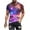 C Multicolor, variant on Fashion Shirts for Men 2025 Mens Graphic T Shirts under $10.00 Men's Casual Sky Printed Round Neck Short Sleeved T-shirt Top