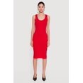 thumbnail image 2 of Women's Sleeveless Ribbed Knit Midi Dress, 2 of 4
