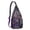 Purple-15, variant on Waterproof Hiking Backpack Sling Bag for Women – Lightweight Crossbody Bag with Adjustable Strap, Multipurpose Honeycomb Pattern Chest Bag for Travel & Outdoor Adventures – Cute Bee Lover Gift