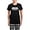 With Checker Pant, variant on CafePress - Under New Management. Just Married. Women's Dark P - Women's Short Sleeve Print T-Shirt and Pants Dark Cotton Pajama Set