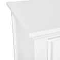 thumbnail image 5 of New Classic Furniture Nightstand with 2 Drawers, White, 5 of 7