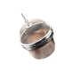 thumbnail image 3 of Injueey Filtro de té Gancho de cadena extendida Infusor de té Colador de condimentos de especias de acero inoxidable Filtro de separación de Teteras Injueey HA1623-00B, 3 of 6