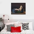 thumbnail image 4 of ONETECH Beauty Spa Treatment Room Wall Decor, Canvas Prints Zen Stones Candles Towel Relax Concept Pictures, Massage Room Bathroom Wall Decoration 20x16 inch, 4 of 4