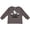 Charcoal, variant on Inktastic Extra Chromosome Extra Awesome with Unicorn Boys or Girls Long Sleeve Toddler T-Shirt
