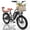 T20 Black, variant on LoonFat T20 Adult Electric Bike, 1000W Peak Motor, 48V 15.6Ah Removable Battery, 20"x3.0" Fat Tire, 25MPH, 30 Miles Range