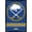 Black Framed Version, variant on NHL Buffalo Sabres - Logo 20 Wall Poster, 22.375" x 34"
