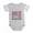 Heather Gray, variant on - FIN Baseball Nation - Cute Infant Baby Football Bodysuit
