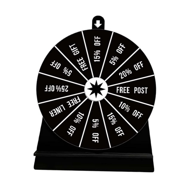 Rongfmy Homyl Roue Tournante Jeu de Fortune Jeu de Table pour Fête KTV Carnaval
