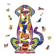 thumbnail image 1 of Ensamble el juguete educativo de los niños del equipo de la asamblea de madera de la pieza irregular 3D, animal 4 y grande Inevent FN000197-12B, 1 of 7