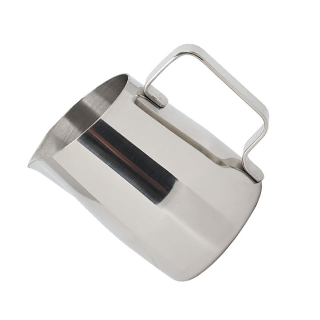 Kearding Jarra de café de 420ml, jarra para espuma de Chocolate con leche, lavable, para oficinas, comedor, cocina, café al aire libre, casa Juegos de servir café y té