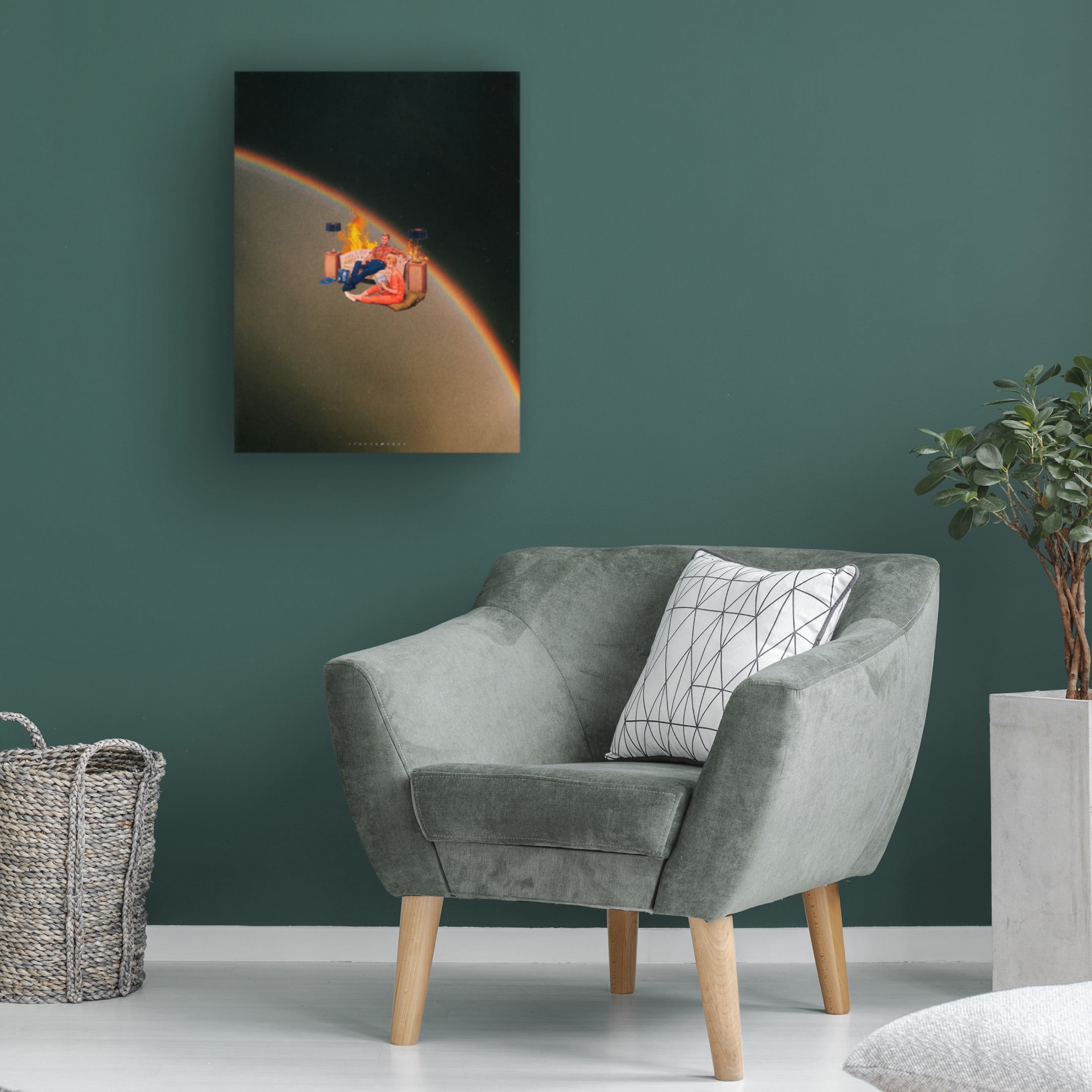 Trademark Fine Art spacerocket art 663 Canvas Wall Art