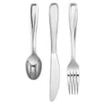 thumbnail image 4 of Cambridge Waylen Mirror Silverware Set ‚Äì Two 3 Piece Settings | 2 Dinner Forks, 2 Dinner Knives and 2 Teaspoons, 4 of 4