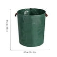 thumbnail image 2 of Reusable Yard Waste Bags Reusable Yard Waste Bag With 4 Handle Debris Stand Alone Container Garden Waste Bags Clean Up Outdoor Debris Leaves Clippings Kitchen Bags Recycling Bag T Bag Restroom Bags, 2 of 3