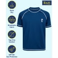 thumbnail image 5 of iXtreme Boys Rash Guard - 2 Pack Quick Dry UPF 50+ Sun Protection Long Sleeve Swim Shirt (8-18), 5 of 6