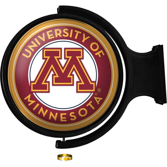 Minnesota Golden Gophers 23'' x 21'' Team Illuminated Rotating Wall Sign