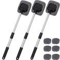 thumbnail image 1 of LOVEVER Car Windshield Cleaning Tool  Inside Window Cleaner  Defogger Brush Kit  Microfiber Cloth with Extendable Handle Auto Glass, 1 of 2