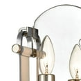 thumbnail image 3 of Elk Home 7-Inch Wide Bergamo Sconce, Contemporary, Polished Nickel, 3 of 5