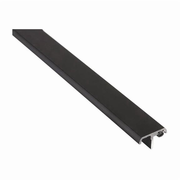 National Guard Overlapping Astragal,Aluminum,3/16 In. 158NDKB-84