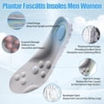 thumbnail image 3 of Cloud Insoles for Men, Orthopedic Arch Support Inserts, Memory Foam Shoe Pads for Plantar Fasciitis & Foot Pain Relief, 3 of 7