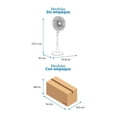 thumbnail image 4 of Ventilador Midea De Pedestal 3 Velocidades Negro, 4 of 4
