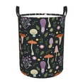 thumbnail image 6 of Picia Mushrooms Large Laundry Basket, Waterproof, Freestanding Laundry Hamper, Collapsible Tall Clothes Hamper with Extended Handles-Medium, 6 of 8