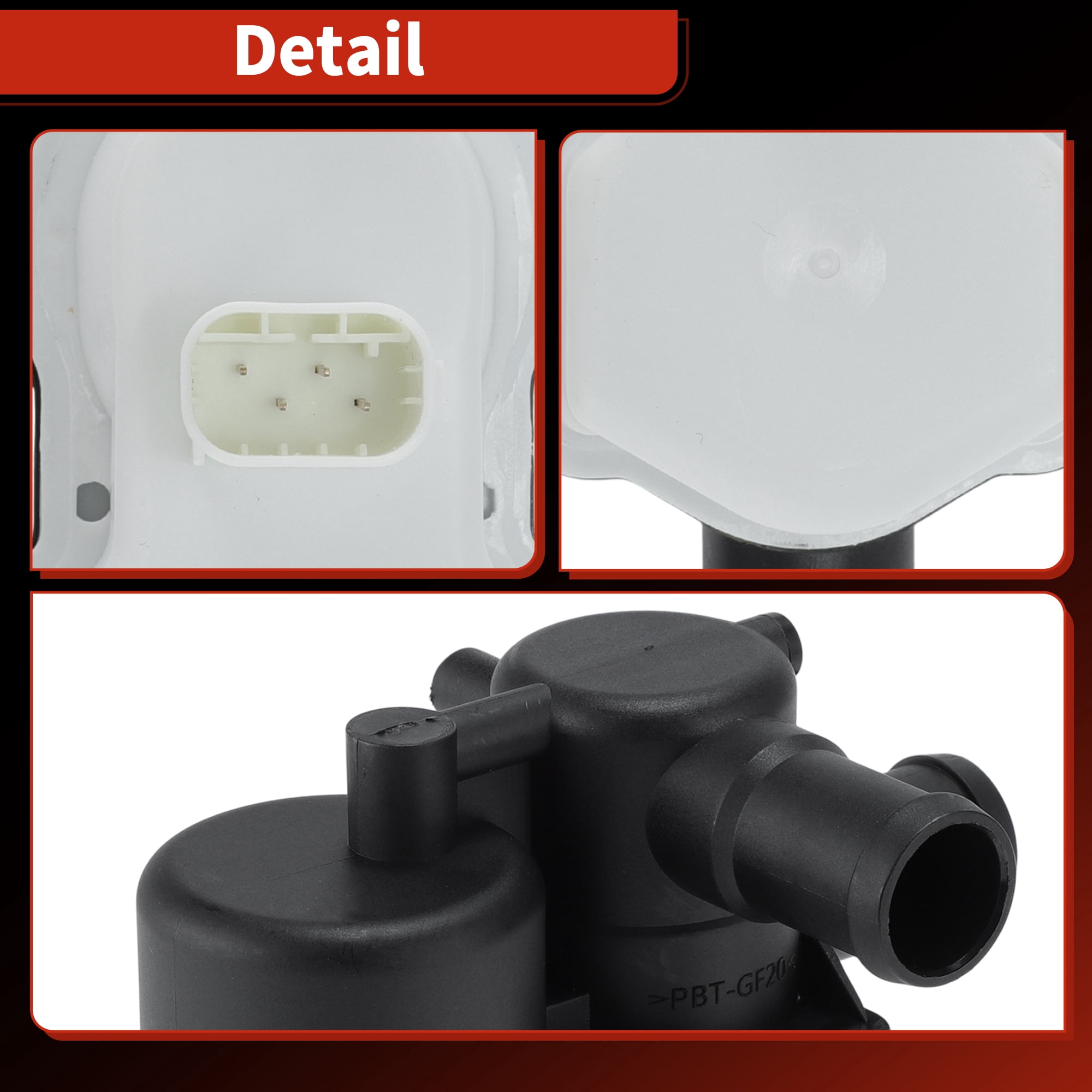 Unique Bargains Fuel Vapor Leak Detection Pump Compatible with Mazda Vehicles Models