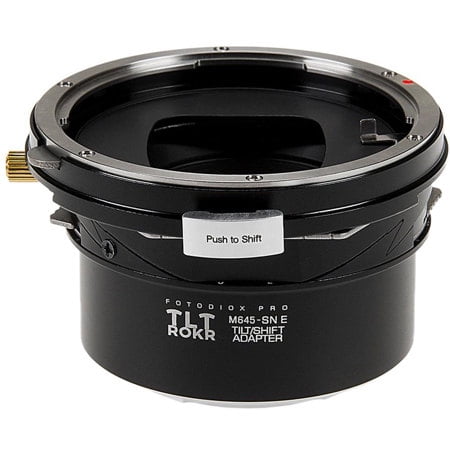 Fotodiox TLTROKR-M645-SnyE Tilt & Shift Lens Mount Adapter for Mamiya 645 Sony Alpha Camera Body
