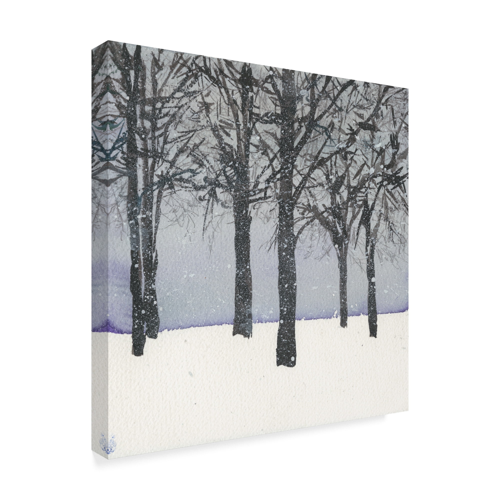 Trademark Fine Art 'Forest Sketch I' Canvas Art by Samuel Dixon