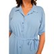 thumbnail image 4 of Vestido largo talla extra, modelo 1765 (Azul) azul 42 Roman Fashion Vestido extra 1765, 4 of 6