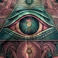 thumbnail image 5 of Fashion Bedroom Decor The Eye of God Printed Duvet Cover Pillowcase Adult Stylish Bedspreads,Full (80"x90"), 5 of 6