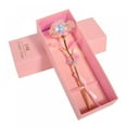 thumbnail image 3 of Prettyui-Mother's Day Valentine's Gift 24K Gold Foil Rose Flower Best Luminous LED, 3 of 9
